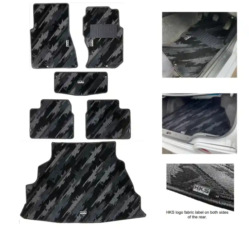 HKS FLOOR MATS BNR32 FULL SET OCT RHD Flash Sale