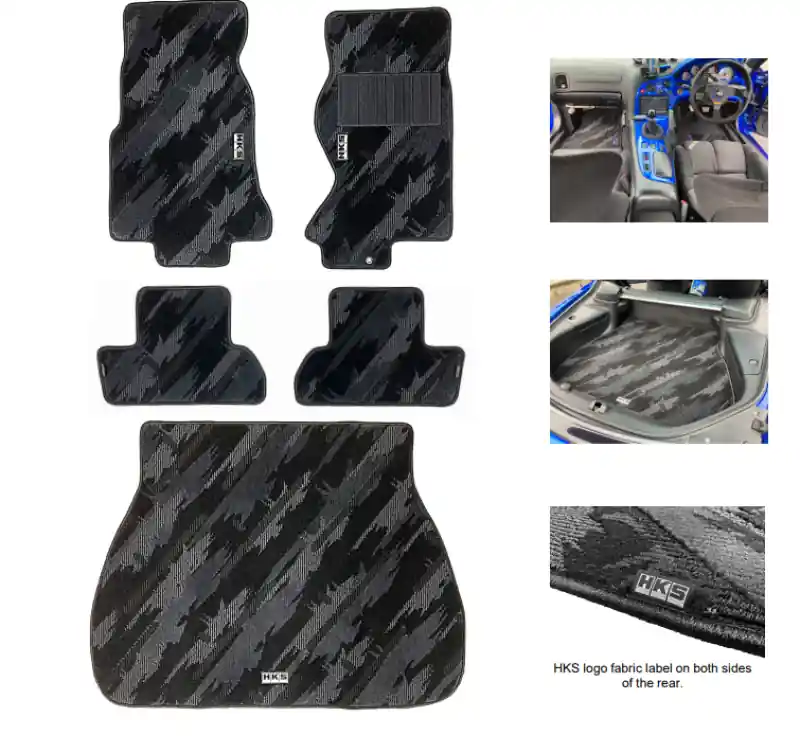 Editor’s Pick HKS FLOOR MATS FD3S FULL SET OCT RHD