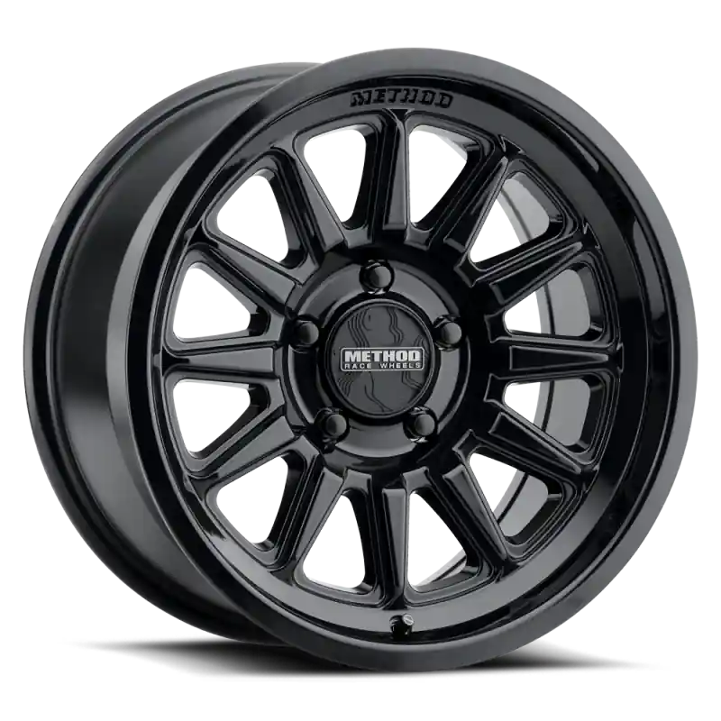 Method MR323 18x9 +12mm Offset 6x5.5 106.25mm Centerbore Gloss Black Authentic