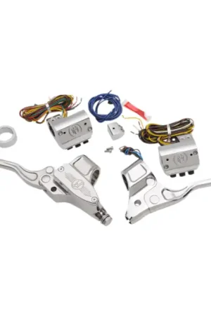 Deal Performance Machine 9/16 Hand Cntrl Set Cbl - Chrome