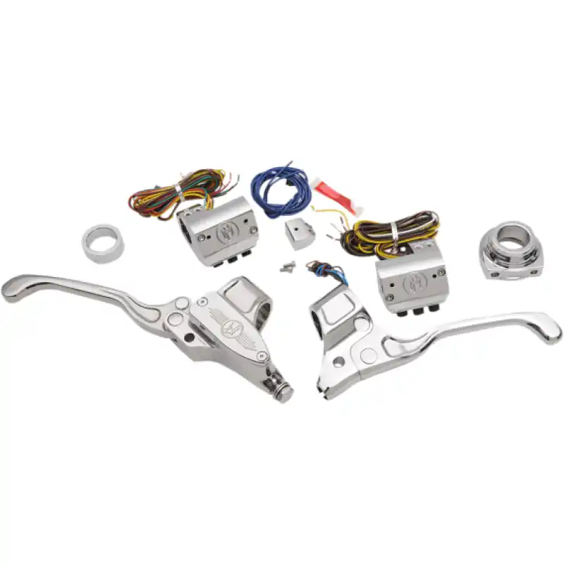 Deal Performance Machine 9/16 Hand Cntrl Set Cbl - Chrome