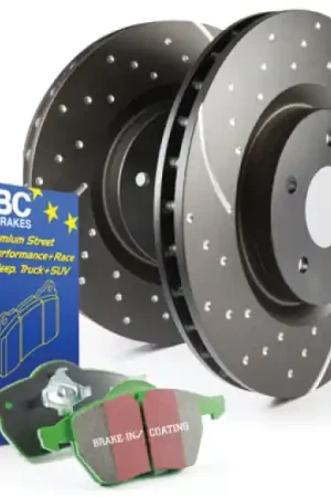 Certified EBC S3 Brake Pad and Rotor Kit