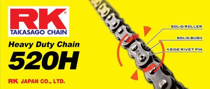 Exclusive RK Chain RK-M 520H-114L - Natural