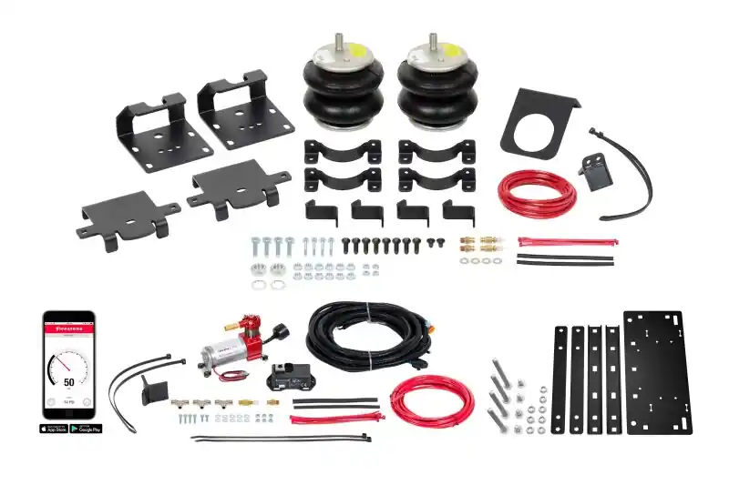 Handmade Firestone 11-24 Chevrolet Silverado 2500 2WD/4WD AIO Wireless Ride-Rite All-In-One Kit (W217602874)