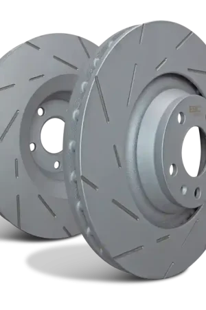 Clearance EBC 2021+ Porsche Macan 2.0T (w/350mm Front Rotors) Rear USR Slotted Rotors