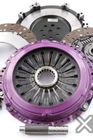 XClutch 1997 Mitsubishi Lancer EVO IV 2.0L 10.5in Twin Sprung Organic Clutch Kit Time-Limited