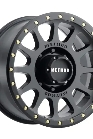 Limited Edition Method MR305 NV 20x10 -18mm Offset 8x6.5 130.81mm CB Matte Black Wheel