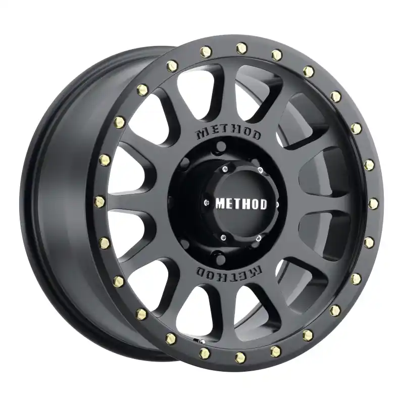 Limited Edition Method MR305 NV 20x10 -18mm Offset 8x6.5 130.81mm CB Matte Black Wheel