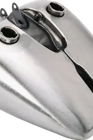 Bikers Choice 36-84 Big Twin 5 Gallon Fatbob Tanks Cam Style Caps 22MM Petcock Pr Free Delivery