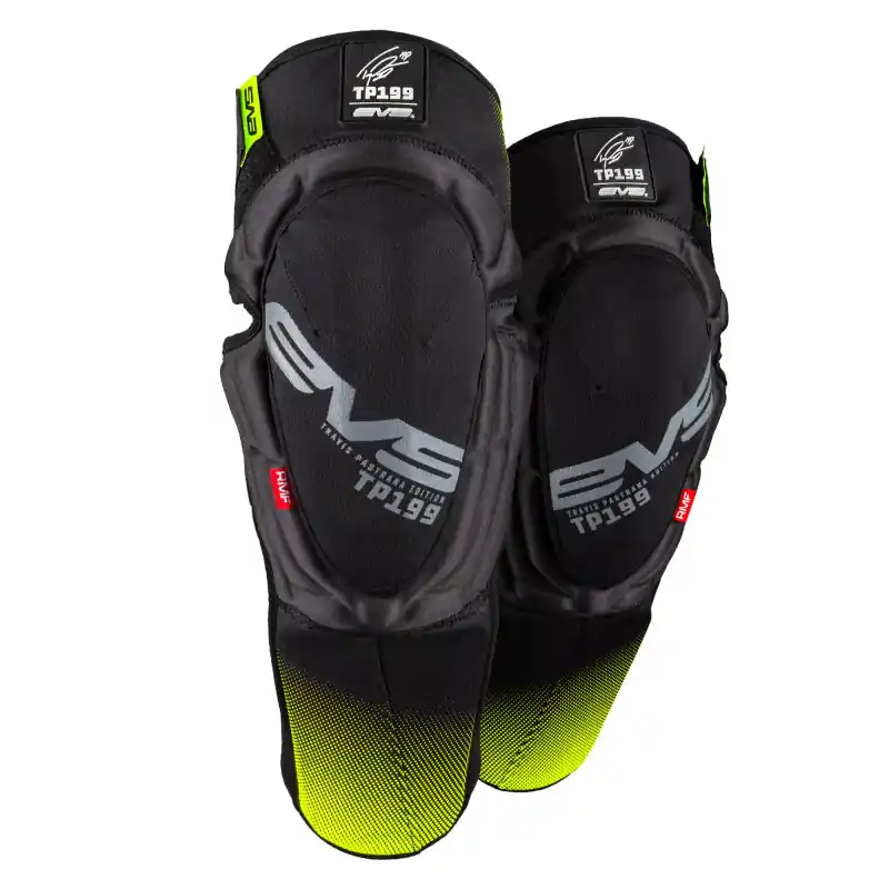 EVS TP199 Knee/Shin Guard Pair Black/Hi Viz - Large/XL Hot Deal