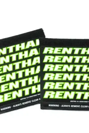 Renthal Team Clean Grip - Black/Green/White Direct From Factory