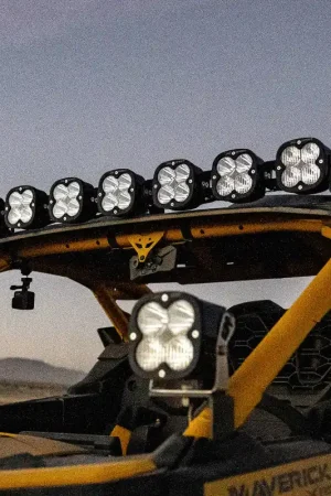 Exclusive Baja Designs 2024+ Can-Am Maverick R 7XL Linkable Roof Mount Kit