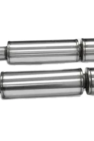 Corsa 2003-06 Dodge Viper 8.3L Polished Sport Cat-Back Exhaust (2.5in Inlet for Use w/ Stock Conv.) Warranty Included