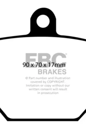 In Demand EBC 08+ Smart Fortwo 1.0 Greenstuff Front Brake Pads