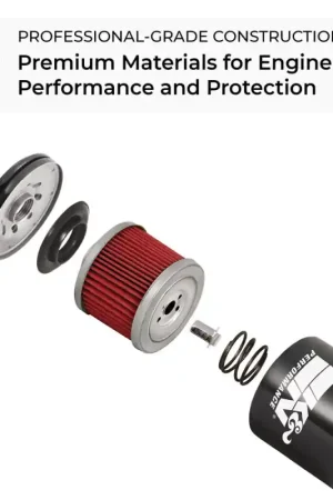 Place Order K&N Yamaha 1.5in OD x 1.844in H Oil Filter