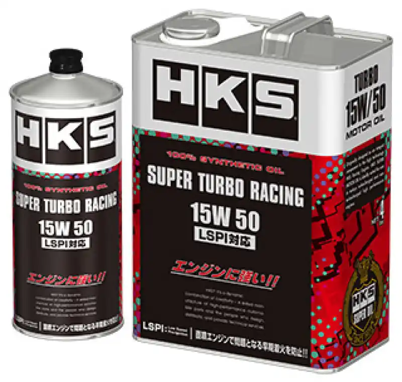 Limited Offer HKS SUPER TURBO RACING OIL 15W50 4L