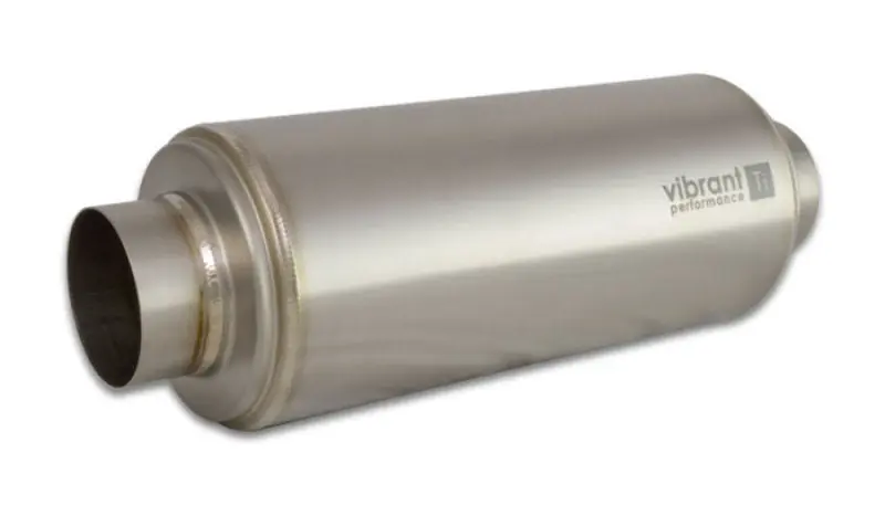Vibrant Titanium Resonator 2.5in. Inlet / 2.5in. Outlet x 16in. Long Budget