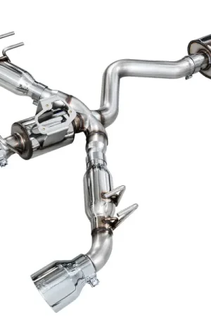 AWE 23-24 Toyota GR Corolla Touring Edition Catback Exhaust - Chrome Silver Tips Wholesale