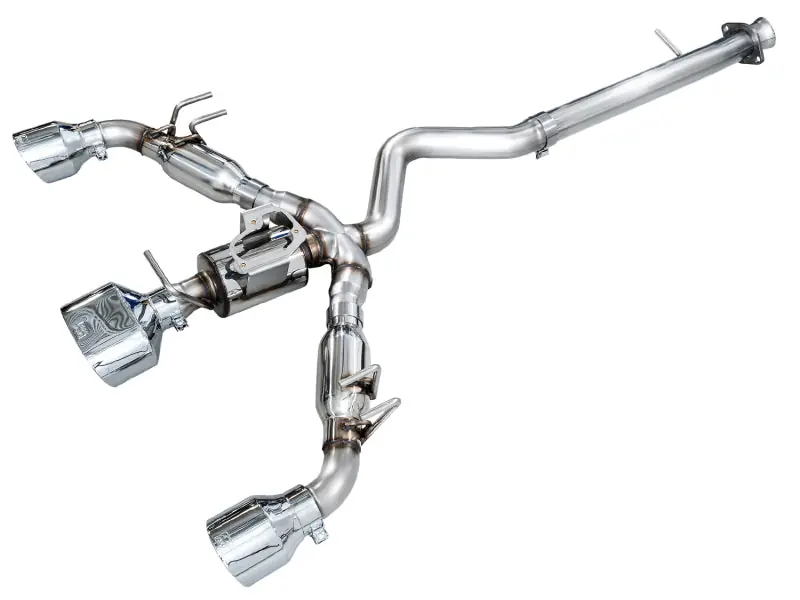 Hot Picks AWE 23-24 Toyota GR Corolla Track Edition Catback Exhaust - Chrome Silver Tips