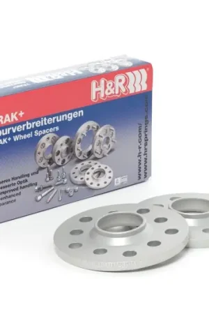 Shop Now H&R Trak+ 20mm DRA Wheel Adaptor Bolt 5/112 Center Bore 66.5 Bolt Thread 14x1.5