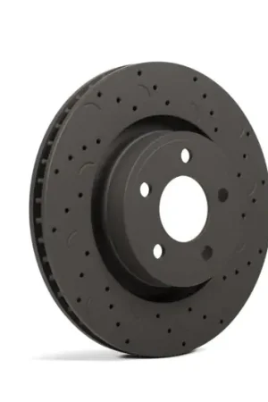 Hawk Talon 2010 Chrysler 300 C RWD / w/Vented Rear Discs Drilled and Slotted Rear Brake Rotor Set Budget
