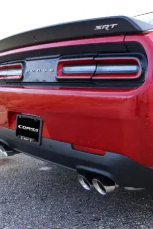 Corsa 2015-2023 Dodge Challenger Hellcat Dual Rear Exit Extreme Exhaust w/ 3.5in Polished Tips Genuine