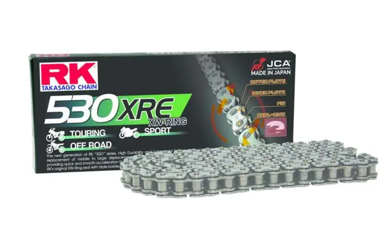 RK Chain 530XRE-130L XWRING - Natural Direct From Manufacturer