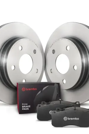 Reduced Price Brembo OE 11-18 Porsche Cayenne/11-17 Volkswagen Touareg Rear Disc Brake Kit