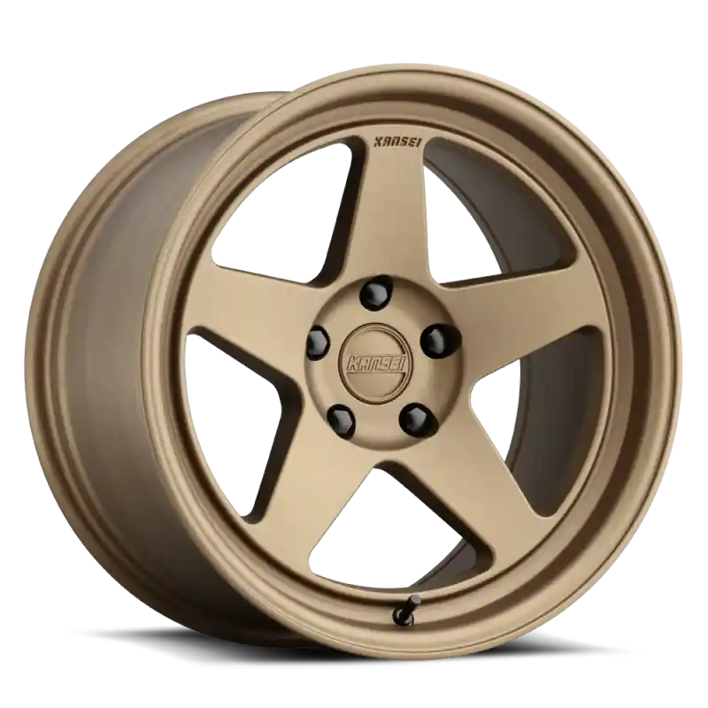 Seasonal Sale Kansei K12B Knp 18x8.5in / 5x114.3 BP / 35mm Offset / 73.1mm Bore - Bronze Wheel