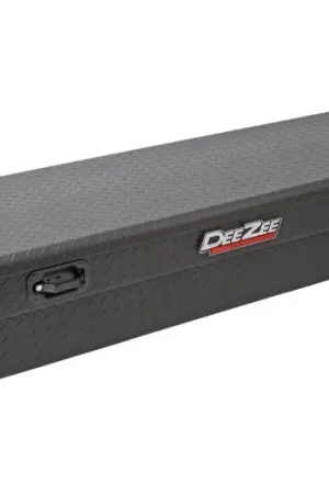 Deezee Universal Tool Box - Red Crossover - Single Lid Black BT Pull Handle (Low/Txt Blk) Money Back Guarantee