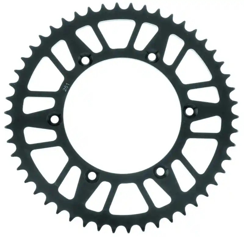 Top Pick BikeMaster Yamaha Rear Steel Sprocket 520 50T - Black