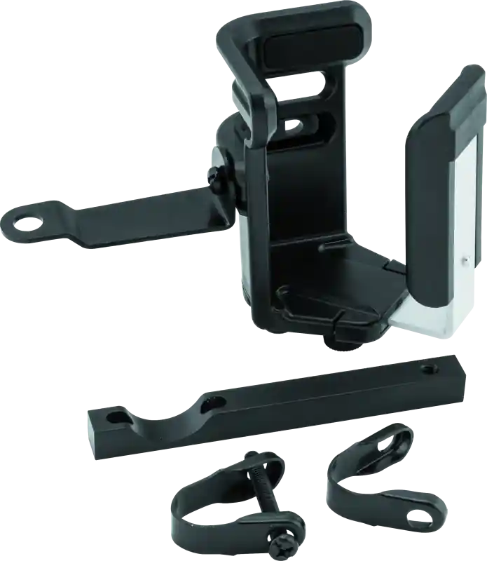 BikeMaster Drink Holder 7/8in-1in - Black Reduced Price
