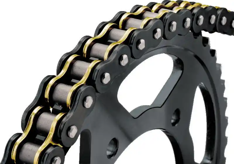 BikeMaster 525x120 BMZR Z-Ring Chain - Black/Gold Clearance