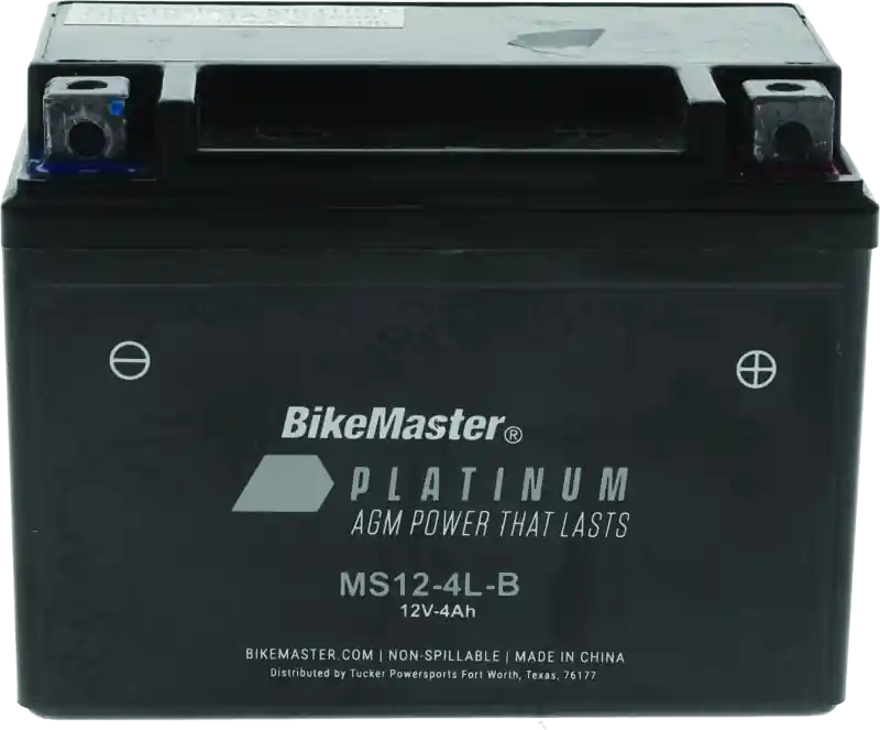 BikeMaster AGM Battery - MS12-4L-B Top Pick