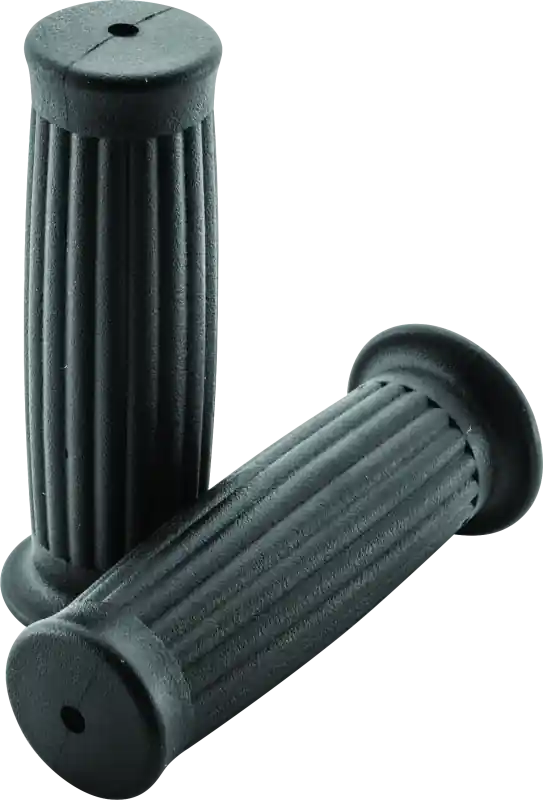 Affordable BikeMaster Classic Lines Grips - Black