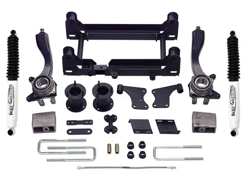 Discount Tuff Country 05-06 Toyota Tundra 4x4 & 2wd 5in Lift Kit (w/Steering Knuckles) SX8000 Shocks
