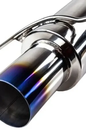 Turbo XS 02-07 WRX-STi Rear Muffler Assembly w/ Titanium Tip Reduced Price