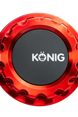Konig MRK1 Anodized Red Gear Cap w/ Logo Time-Limited