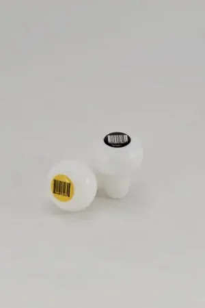 Hot Deal Kartboy Subaru Knuckleball Shift Knob - 5-Speed - White Delrin