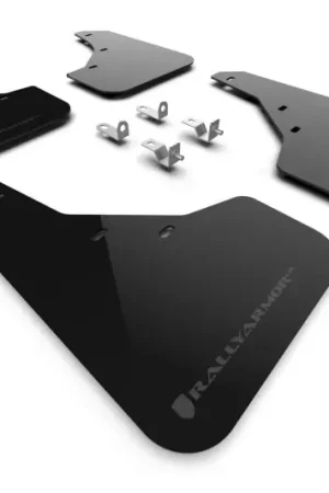 Fan Favorite Rally Armor 23-25 Kia Sportage Black UR Mud Flap w/ Dark Grey Logo