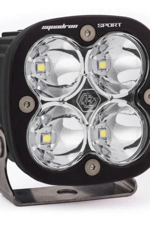 Baja Designs Squadron Sport Work/Scene Pattern Black LED Light Pod - Clear Reduced Price
