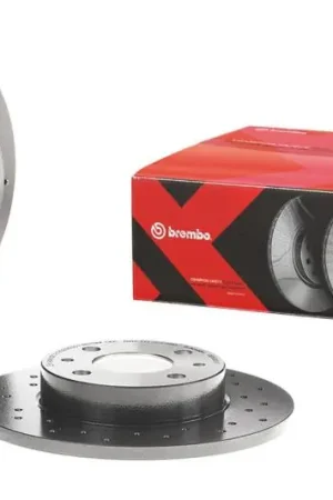 Brembo 08-11 Lexus LX570/08-11 Toyota Land Cruiser Front Premium Xtra Cross Drilled UV Coated Rotor Buy Online