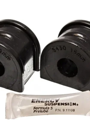 Energy Suspension 97-04 Chevy Corvette Black 19mm Rear Sway Bar Bushing Set - Reuse OE Brackets Markdown
