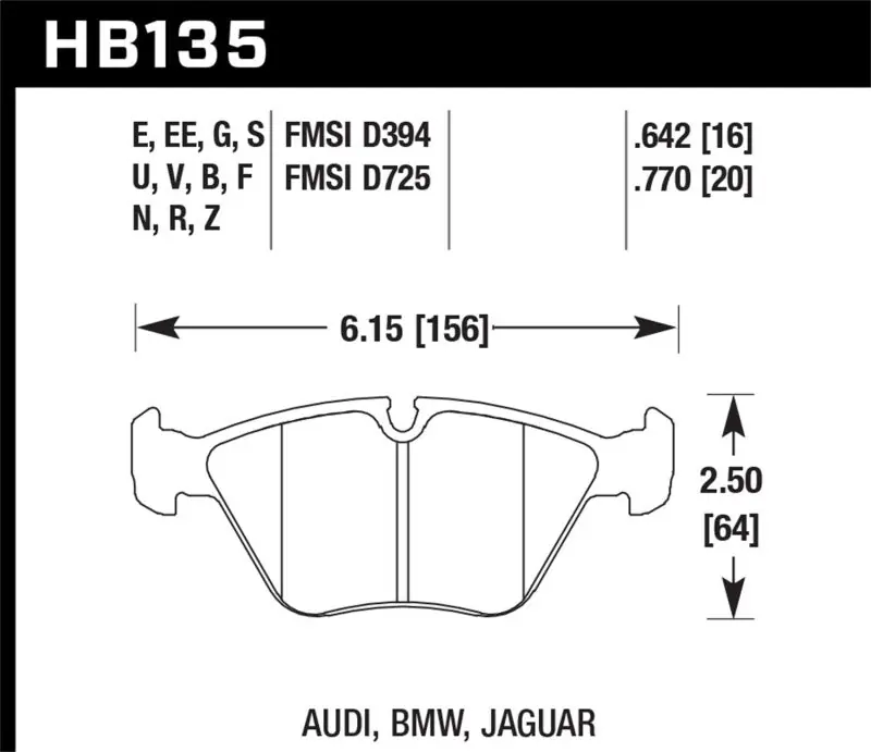 One Day Deal Hawk 95-02 BMW M3 HT-10 Race Front Brake Pads