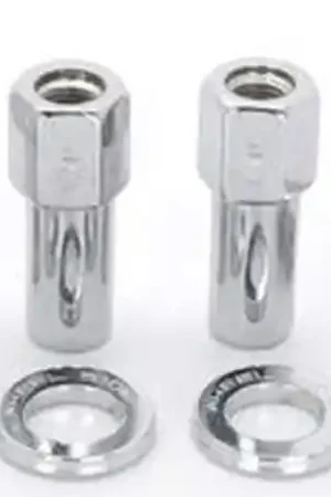 Weld Open End Lug Nuts w/ Centered Washers 1/2in. RH - 4pk. Flash Sale