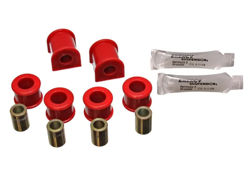 Instant Buy Energy Suspension 90-97 Mazda Miata Red 12.5mm Rear Sway Bar Bushings (includes Sway Bar End Link Bu