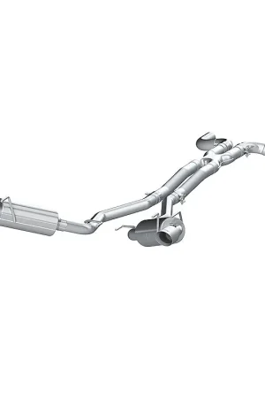 MBRP 2010 Chev Camaro V6 3.6L Dual Cat Back Round Tips (11 Conv. MUST purchase mbrpAD1710) Popular