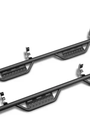 Certified N-Fab 21-22 Ford Bronco 4 Door SRW RS Nerf Step - Full Length - 2in - Tex. Black