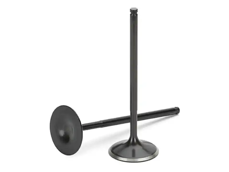 Discount Supertech Honda B16A/B18C Black Nitrided Intake Valve - +1mm Oversize - Set of 8