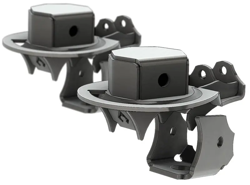 Ultimate Coil Bracket 10 Degree LCA Brackets 3 Inch Tube Diameter Artec Industries No Minimum Order
